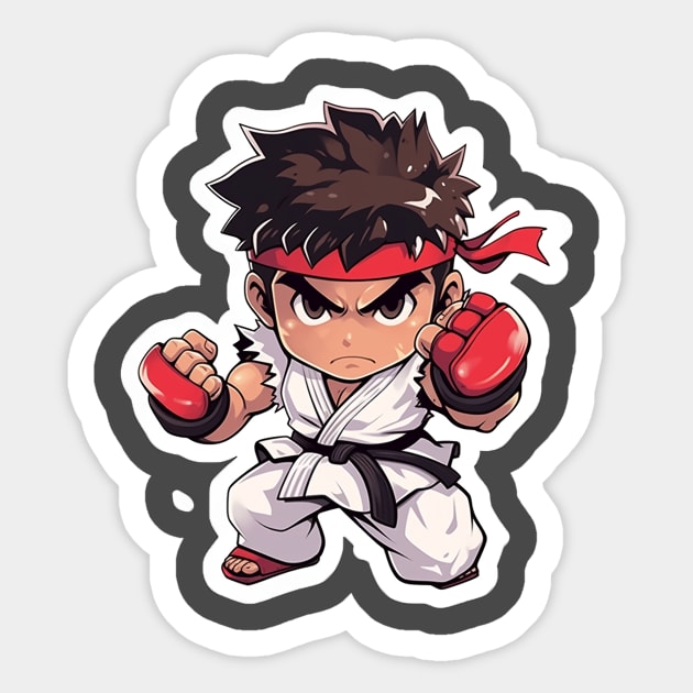 ryu Sticker by piratesnow